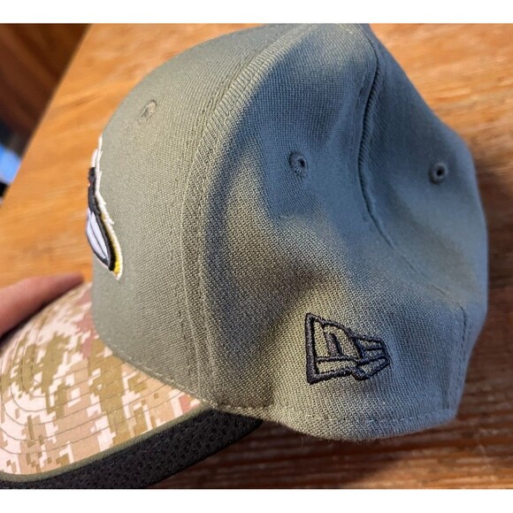 Baltimore Ravens Hat New Era 39Thirty Camo Military Army Salute To Service - Picture 3 of 8